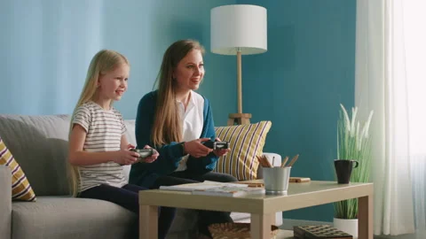 Happy Parenthood Routine Stock Footage 132449154