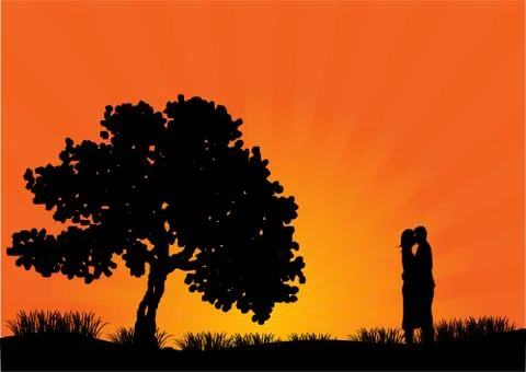 Happy people Stock Illustration