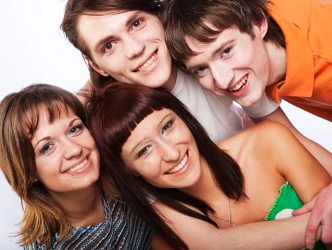 Happy people Stock Photos