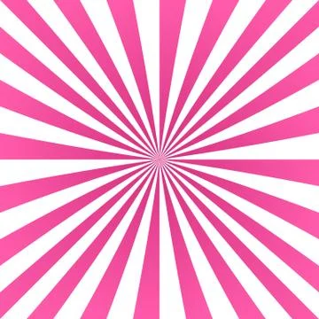 Happy pink ray stripes pattern background Stock Illustration