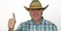 Happy Positive Farmer Looking Camera Good Year Harvest Production Cheerful Man 4k or 4k+ Resolution