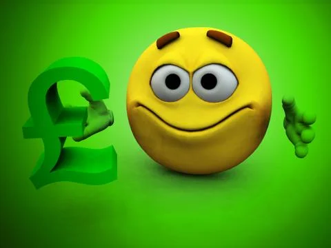 Happy Pound Guy Stock Illustration
