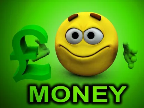 Happy Pound Guy Stock Illustration