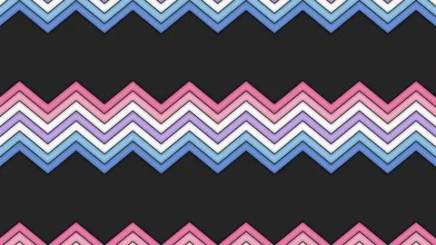 Happy Pride Month Bigender Pride Flag Horizontal Background Stock Illustration