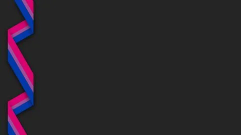 Happy Pride Month Bisexual Pride Flag Swirl Background Stock Illustration