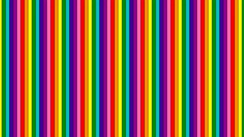 Happy Pride Month Gilbert Baker Pride Flag Horizontal Background Stock Illustration