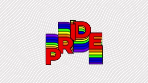 Happy Pride Month Motion Graphics Stock Footage 167948156