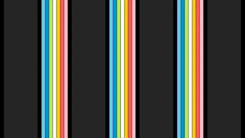 Happy Pride Month Queer Pride Flag Horizontal Background Stock Illustration