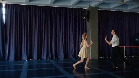 Happy professionally dancing Stock-Footage 118646472