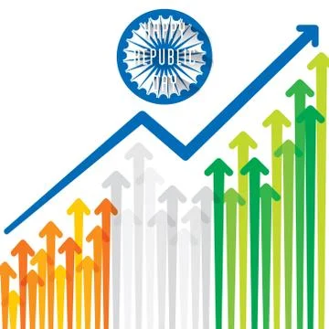 Happy republic day Stock Illustration