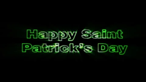 Happy Saint Patrick's Day Stock Footage 26226009