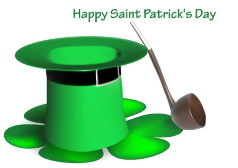 Happy Saint Patrick's Day Stock Illustration