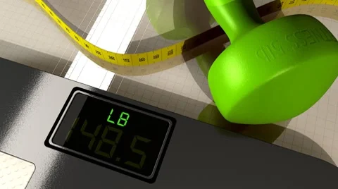 Happy Scale (HD) Stock-Footage 7733077