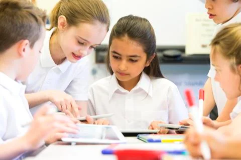 Happy at School Stock Photos
