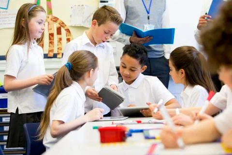 Happy at School Stock Photos