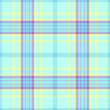 Happy seamless textile pattern, cute vector background texture. Youth check.. Illustrazione stock