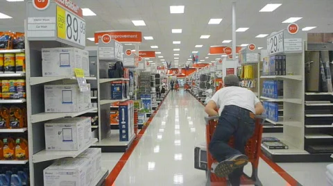 Happy Shopper Stock Footage 695832