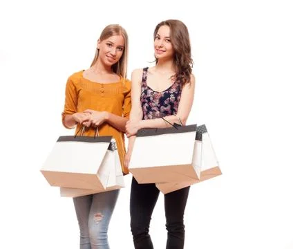 Happy shopping. Stock Photos