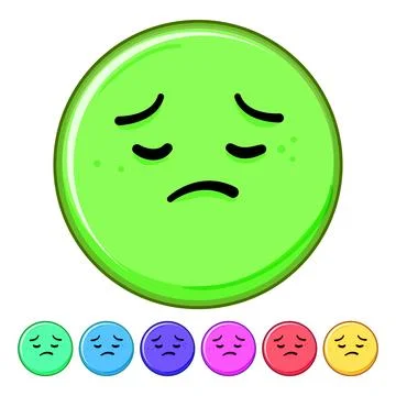 Happy smiley cartoon vector graphic Stock Illustration