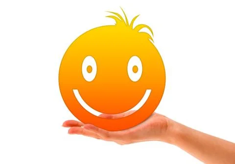 Happy smiley Stock Illustration