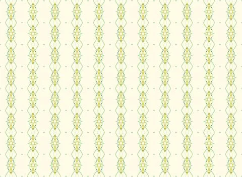 Happy spring sprout stroke-based continuous stroke-based wallpaper pattern with Illustrazione stock