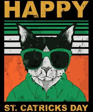 Happy st. Catricks Day Stock Illustration