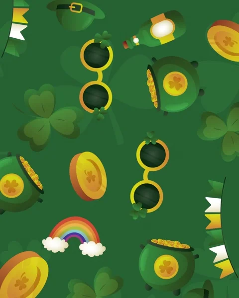 Happy St. Patrick&amp;#039;s Day Video stock 331869811