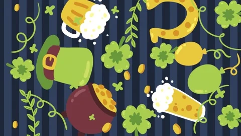 Happy St. Patrick&amp;#039;s Day Vídeos de archivo 331872523
