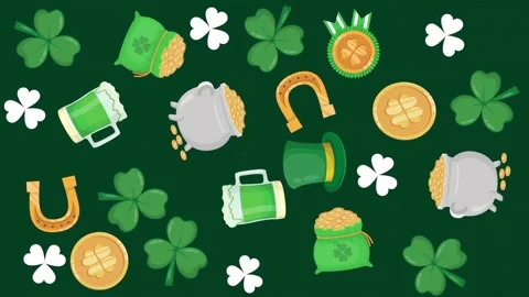Happy St. Patrick&amp;#039;s Day 動画素材 331872746