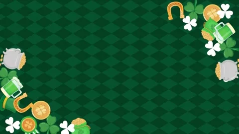 Happy St. Patrick&amp;#039;s Day Vídeo Stock 331872749