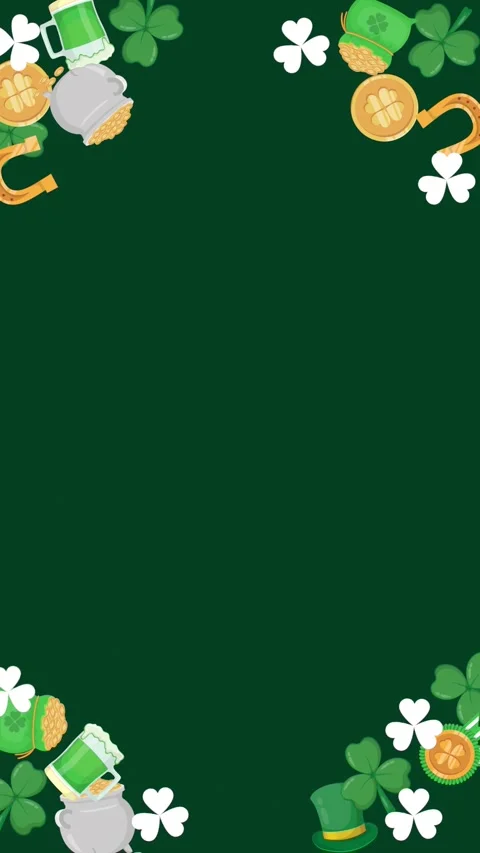 Happy St. Patrick&amp;#039;s Day Vídeo Stock 331872888