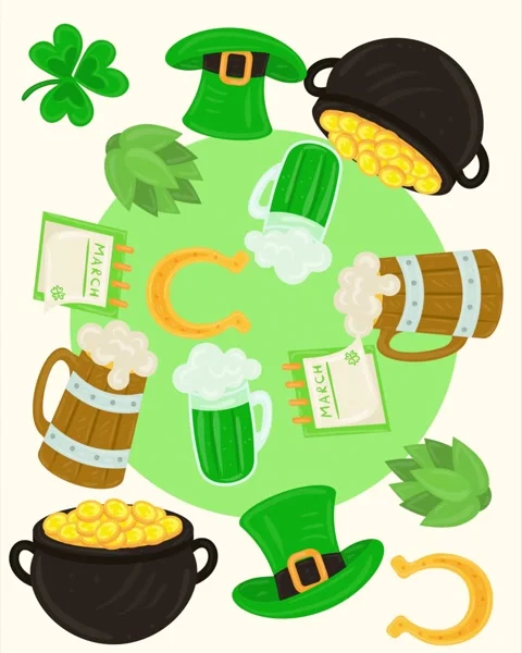 Happy St. Patrick&amp;#039;s Day Vídeo Stock 331872969
