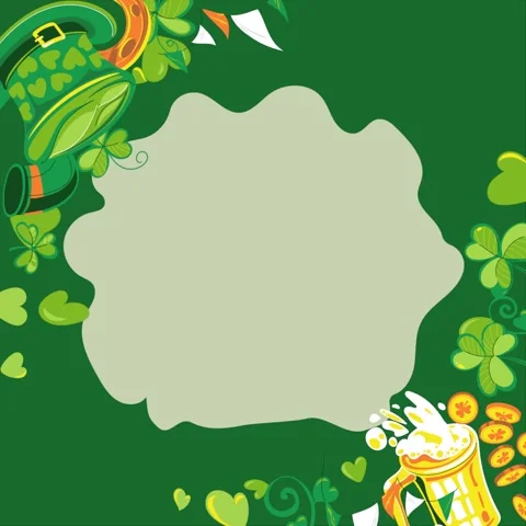 Happy St. Patrick&amp;#039;s Day Vídeo Stock 331873231