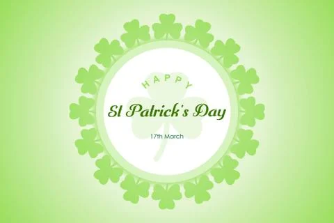 Happy St. Patrick's Day background Stock Illustration
