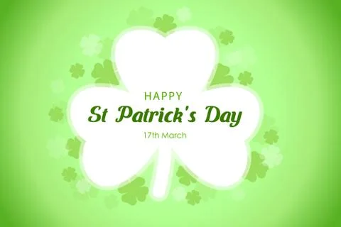 Happy St. Patrick's Day background Stock Illustration