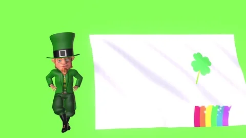 Happy St. Patrick's Day Stock Footage 104114758