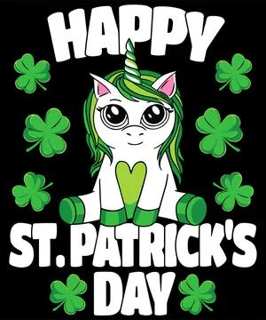 Happy st patrick's day Stock Illustration