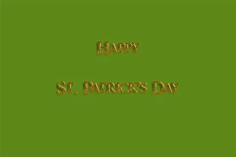 Happy St. Patrick's Day. Vector illustration Stock Illustration