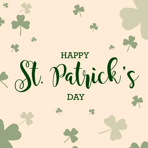 Happy St. Patricks Day vector illustration Stock Illustration