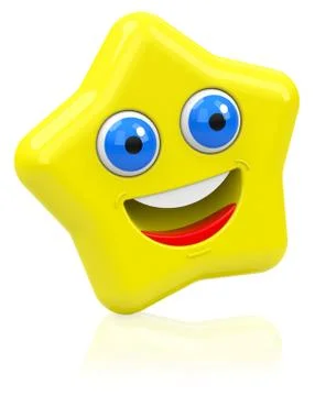 The happy star Stock Illustration