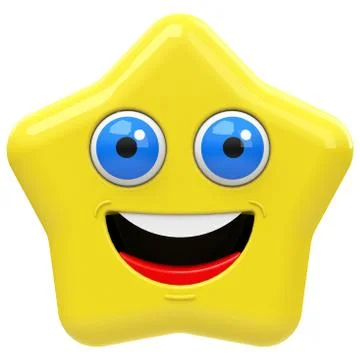 The happy star Stock Illustration