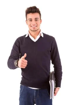 Happy student Stock Photos
