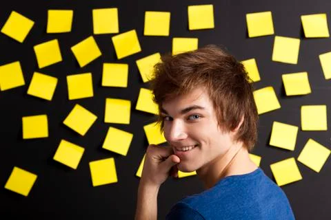 Happy student Stock Photos