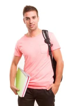 Happy student Stock Photos