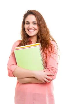 Happy student! Stock Photos