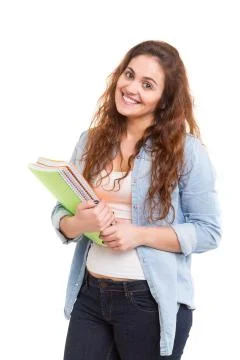 Happy student! Stock Photos