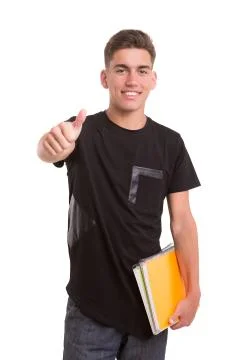 Happy student Stock-Fotos