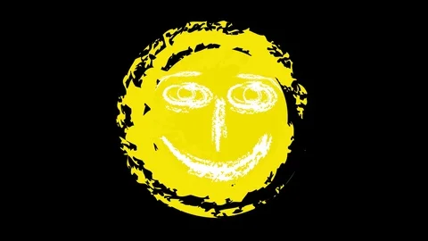 Happy Sun Portrait Video stock 110724296