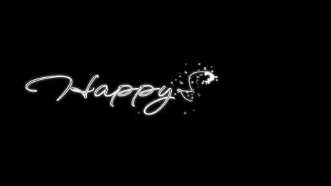 Happy sunday animation text Video stock 341535073