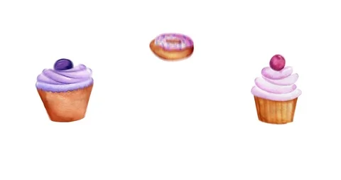 Happy Sweets Stock Footage 113727501